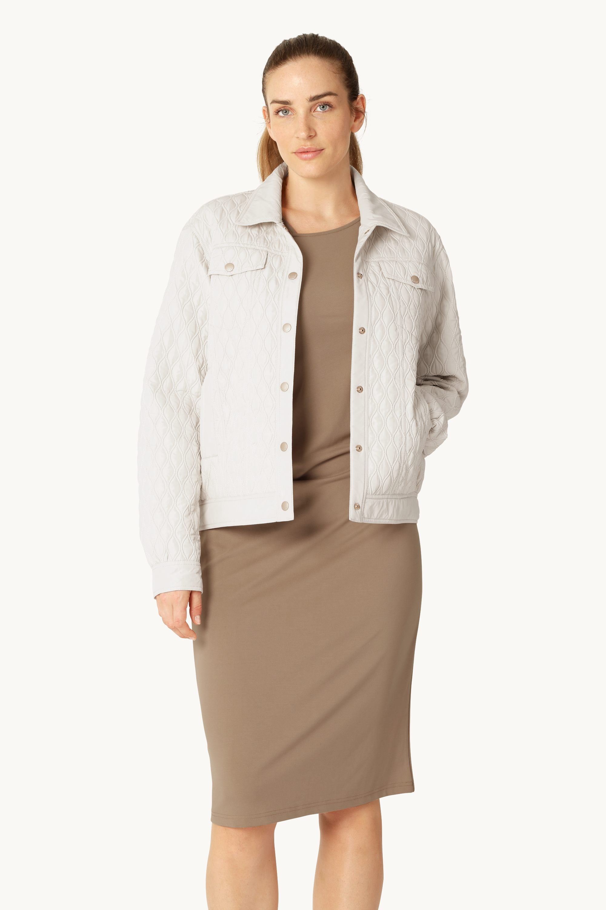 Steppmantel - Milk Creme