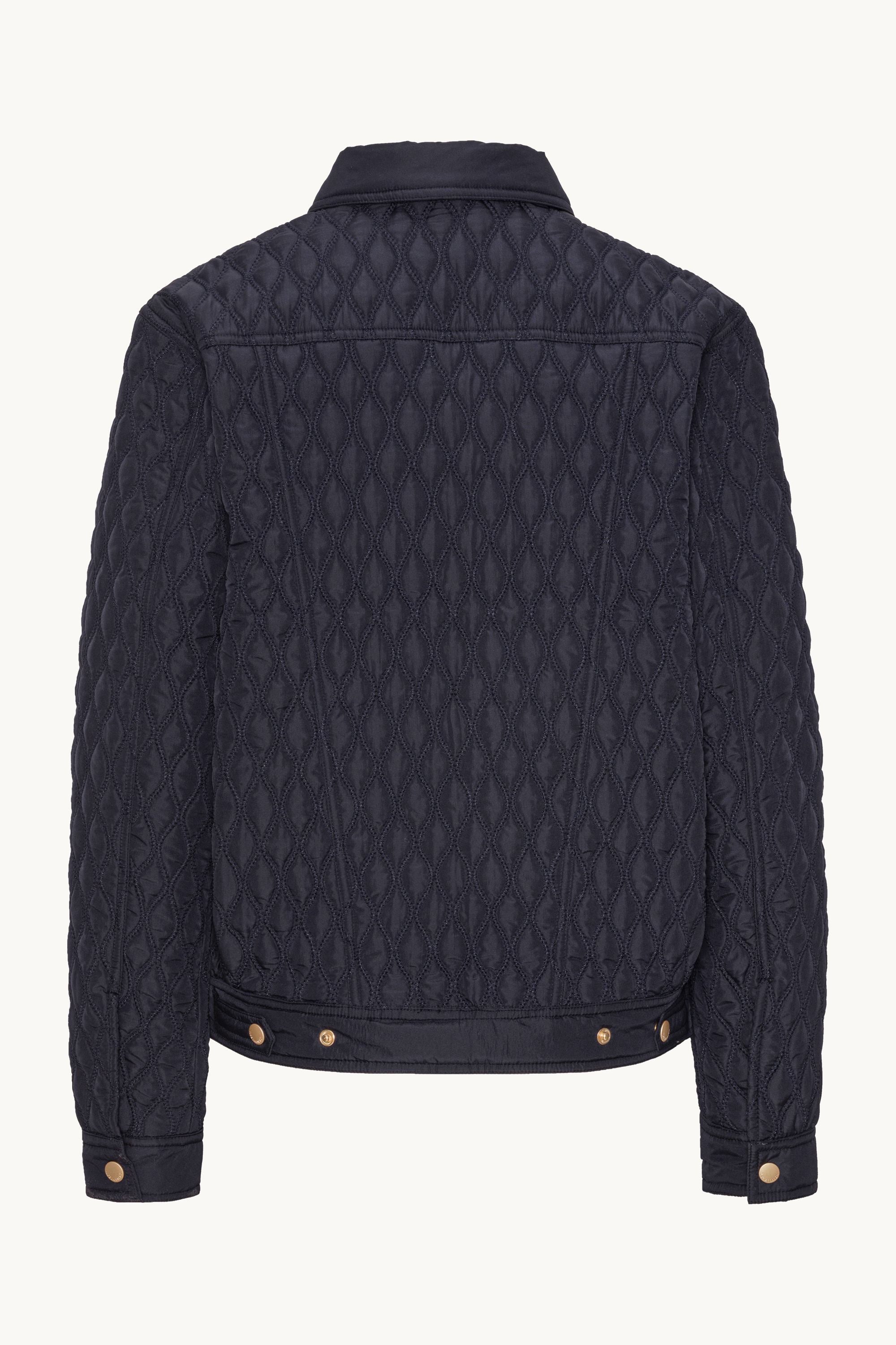 Steppmantel - Dark Indigo