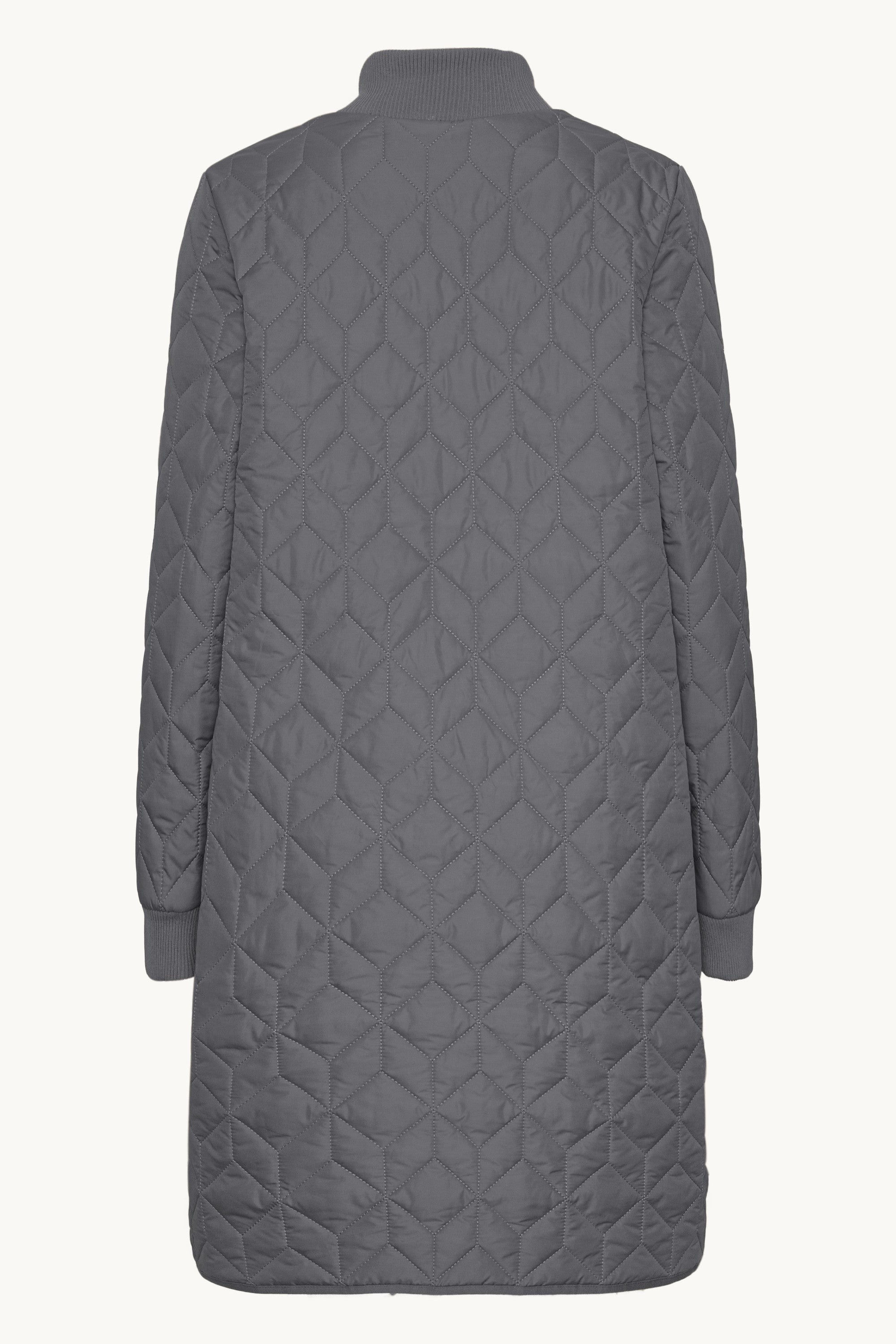 Langer Steppmantel - Dark Shadow