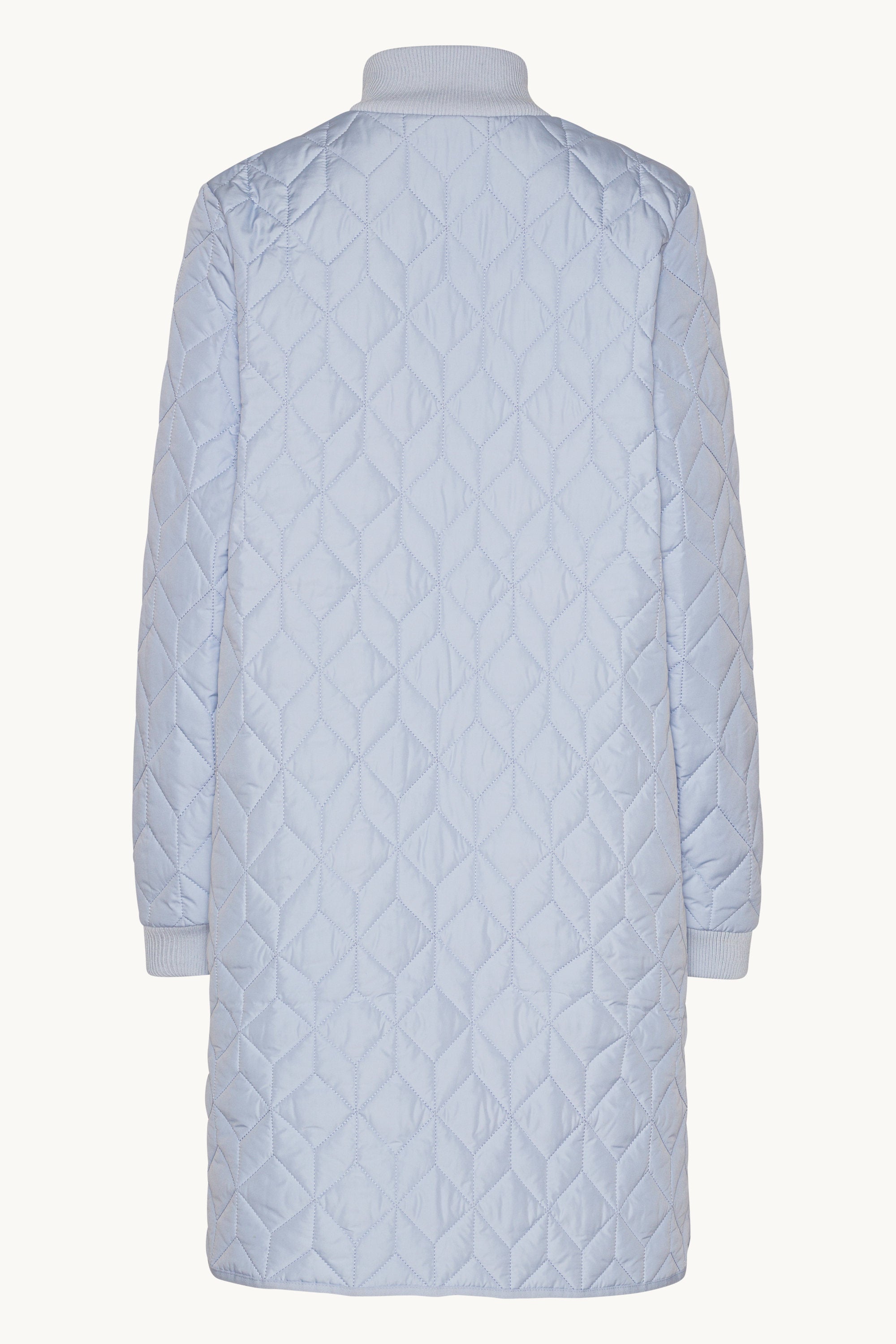 Lange Steppjacke - Heather