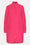 Langer Steppmantel - Magenta