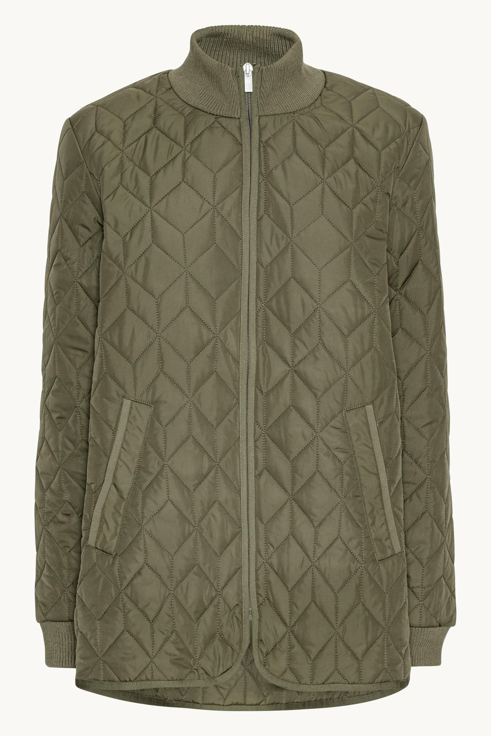 Short Quilt Jacket - Army