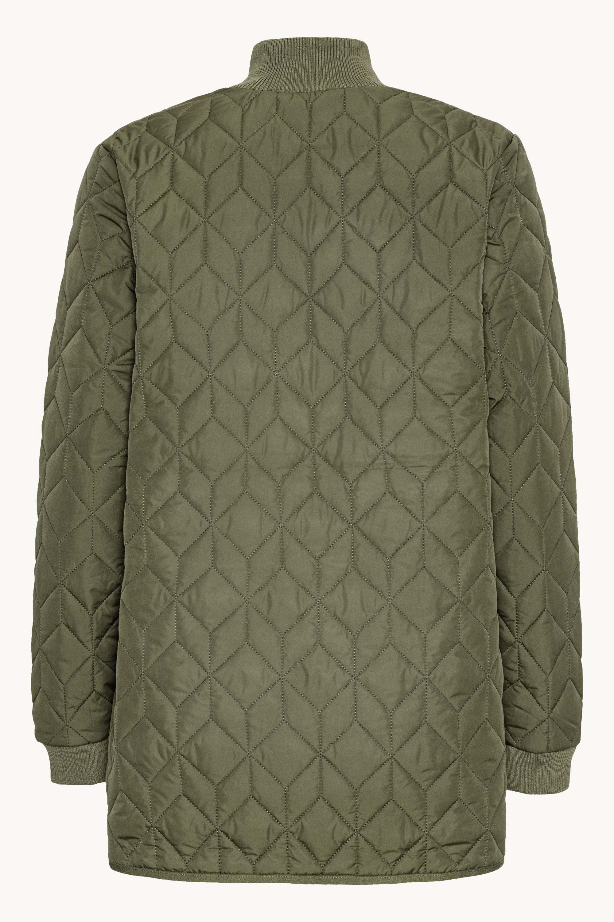 Short Quilt Jacket - Army