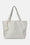 Tote Bag Geflochten - Milk Creme Silver
