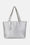 Tote Bag Geflochten - Milk Creme Silver