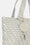 Tote Bag Geflochten - Milk Creme Silver