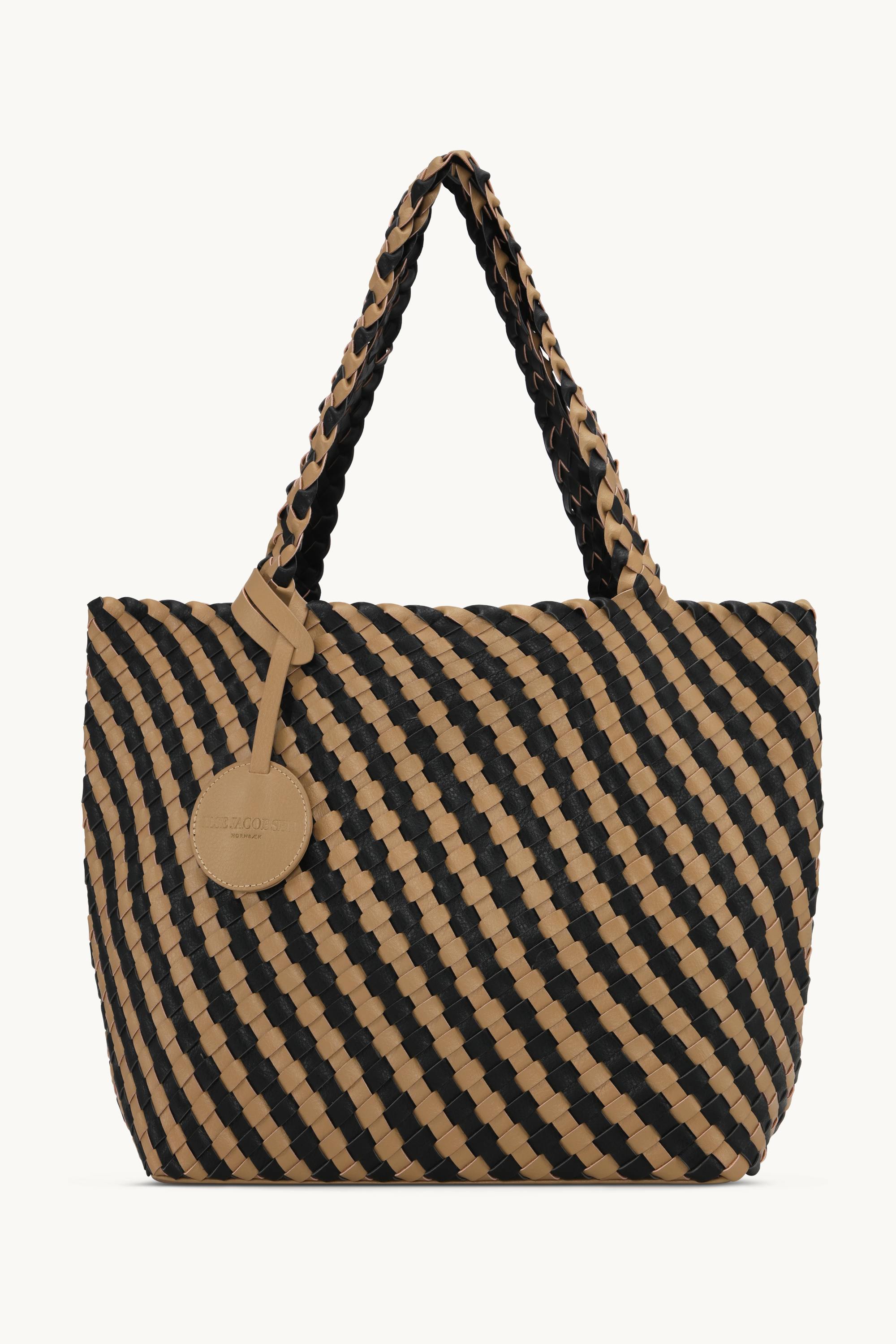 Tote Bag Geflochten - Incense Black