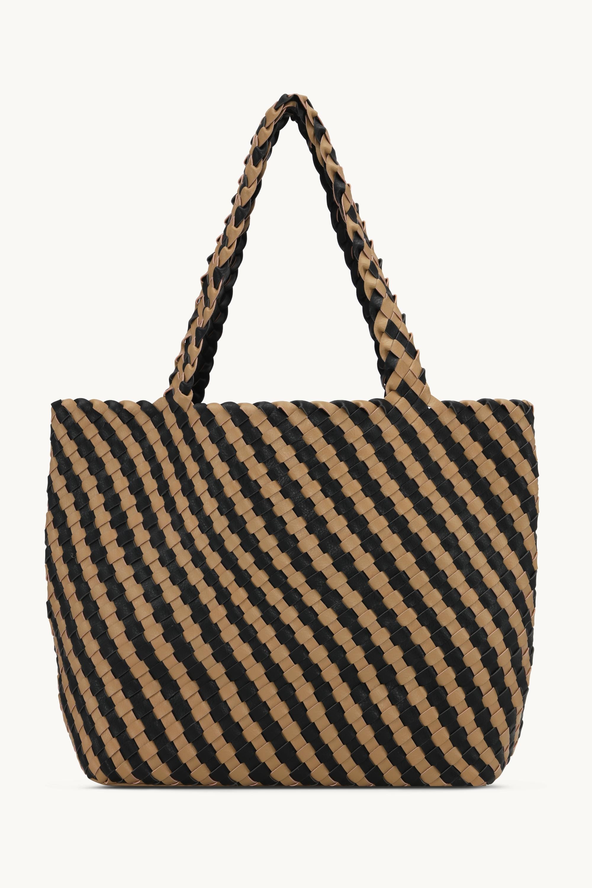 Tote Bag Geflochten - Incense Black