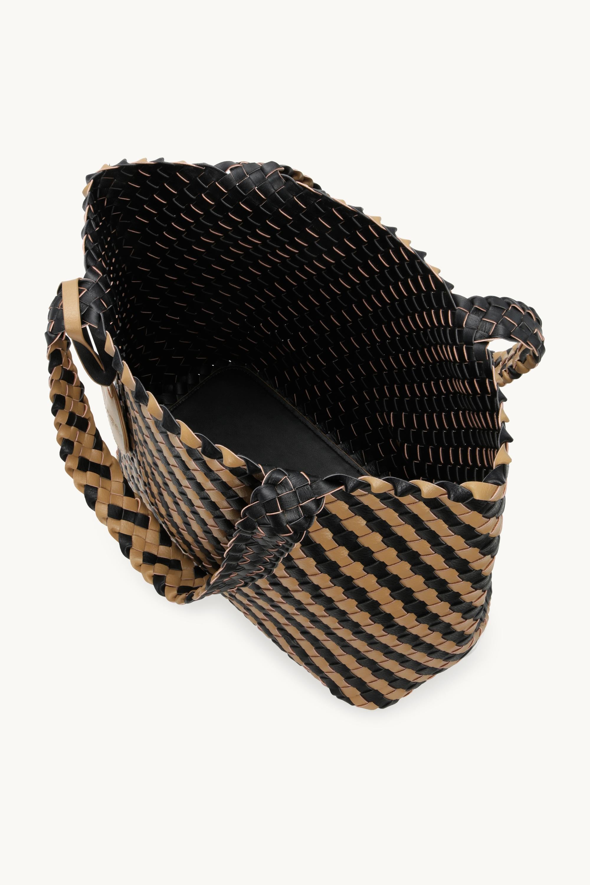 Tote Bag Geflochten - Incense Black