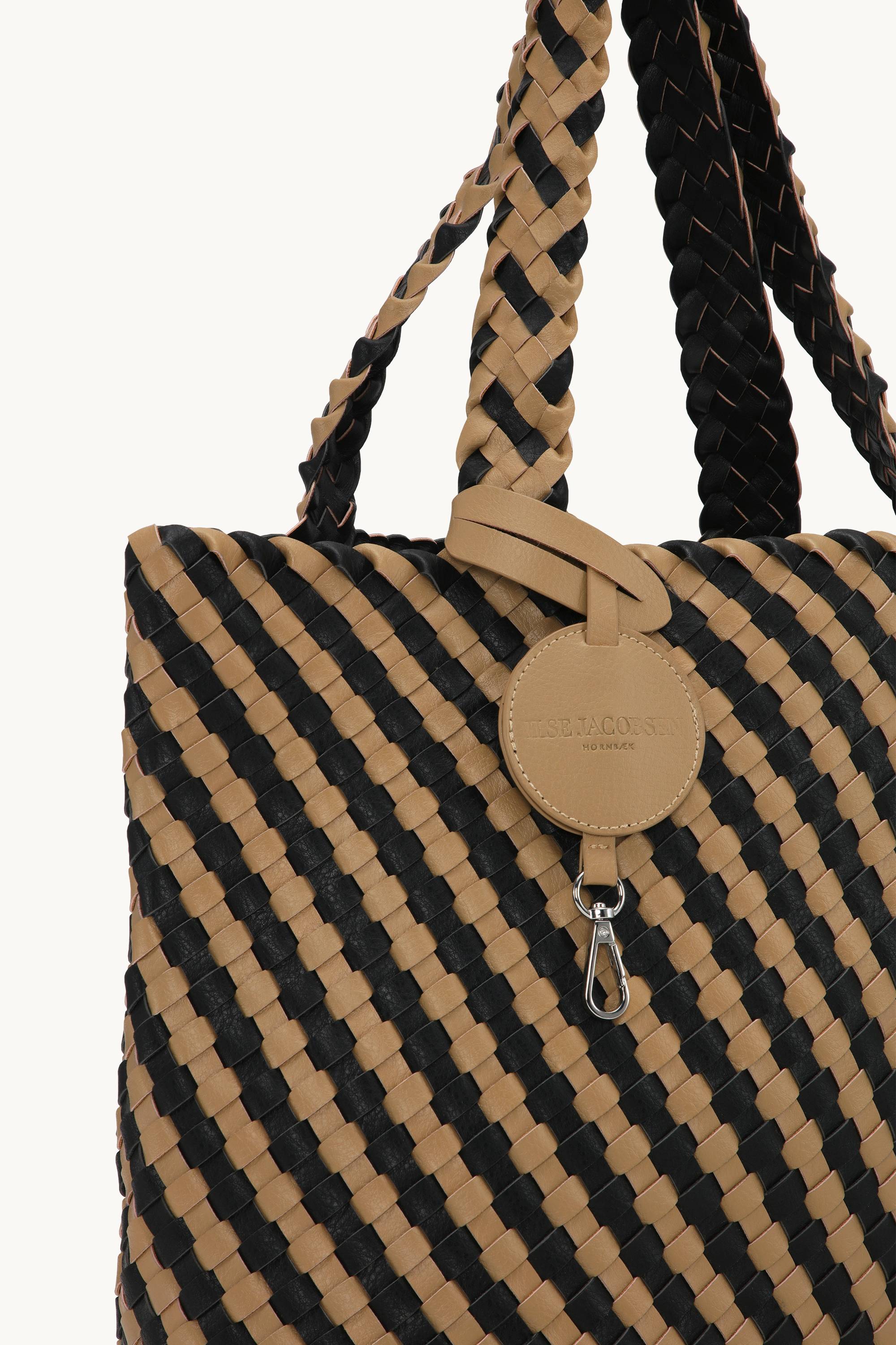 Tote Bag Geflochten - Incense Black