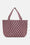 Tote Bag Geflochten - Maroon Banner Rosy Pink