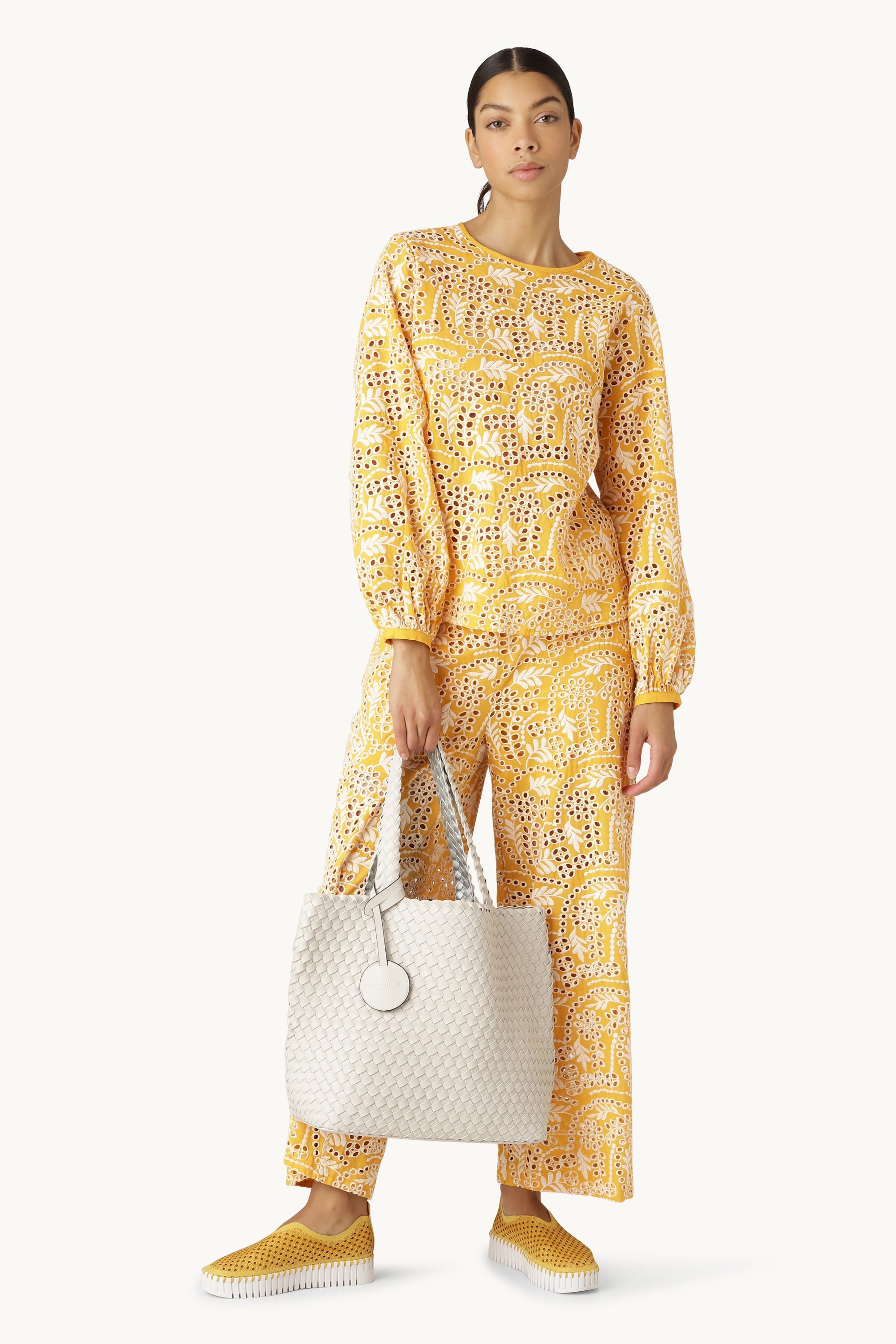 Tote Bag Geflochten - Moonstruck Silver