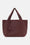 Tote Bag Geflochten - Maroon Banner Ebony