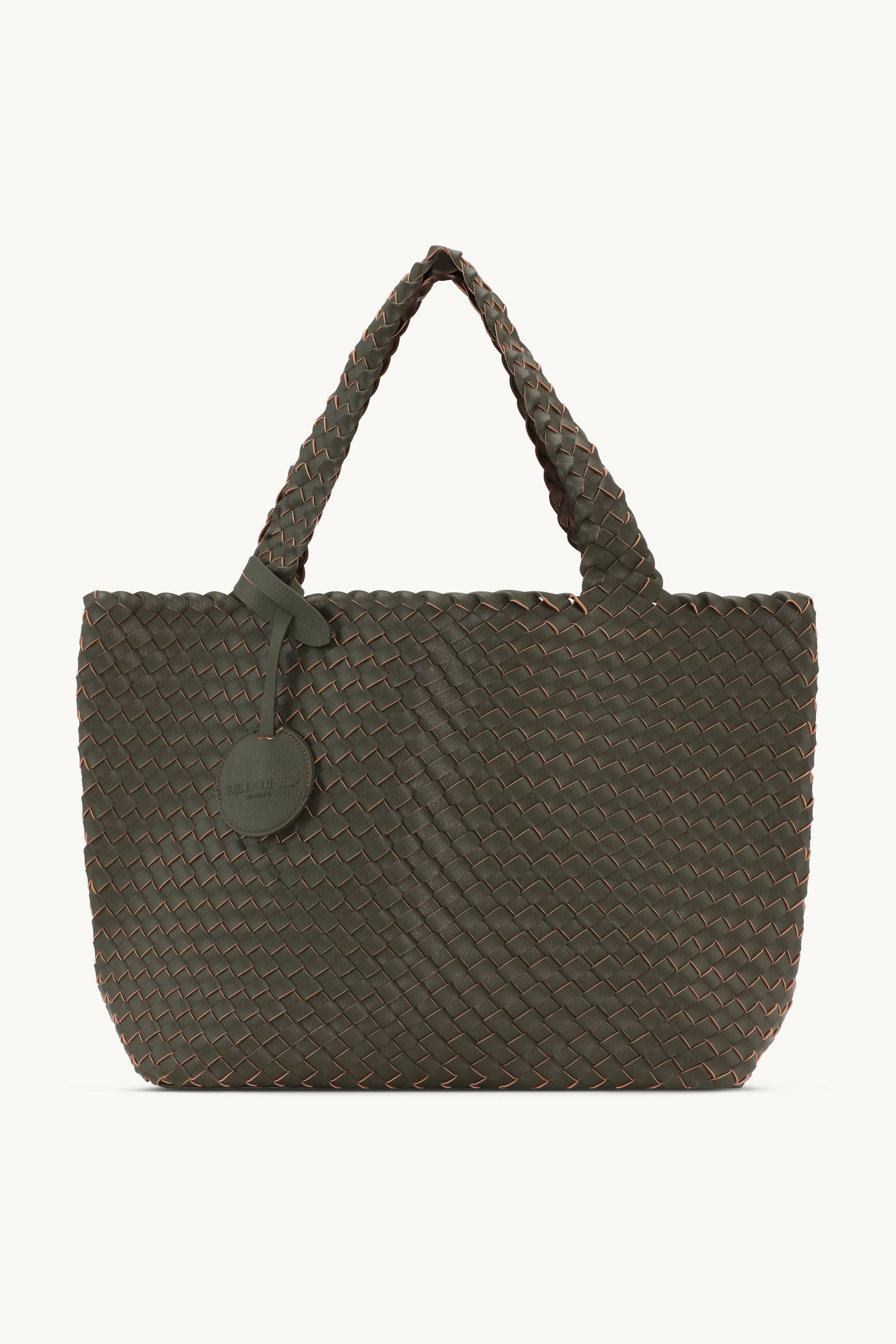 Tote Bag Geflochten - Army Olive Leaf