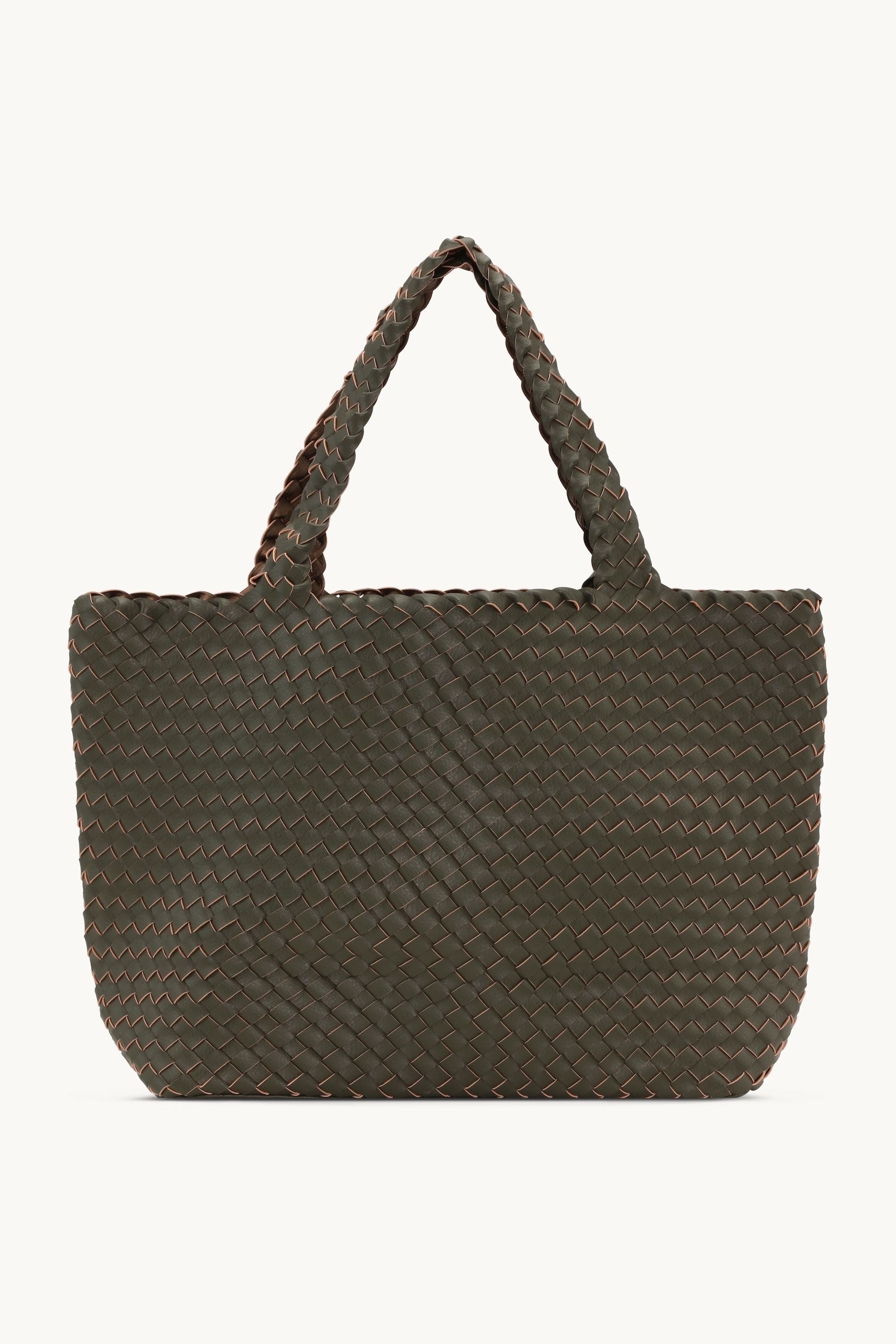 Tote Bag Geflochten - Army Olive Leaf