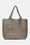 Tote Bag Geflochten - Army Gun Metal