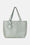 Tote Bag Geflochten - Beach Glass Metallic Mint