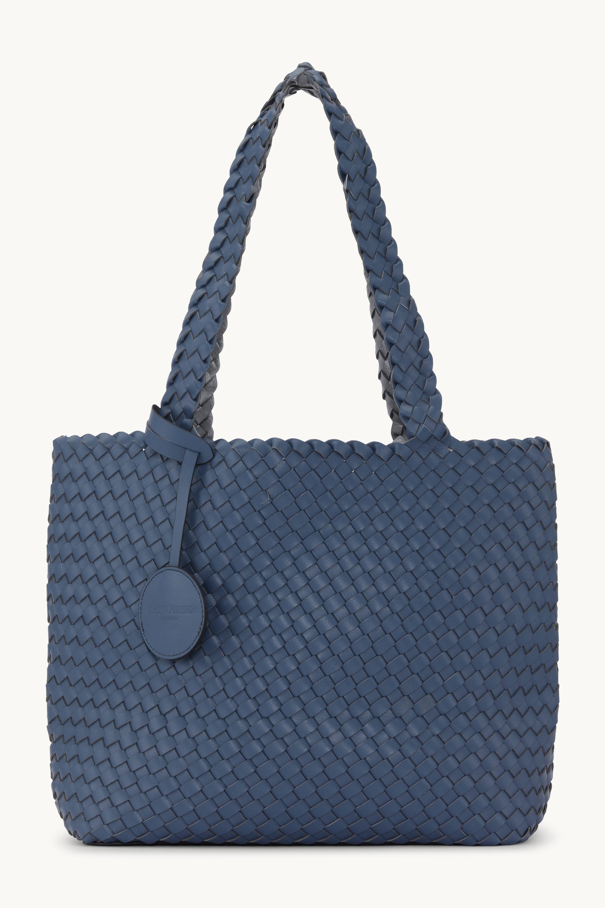 Tote Bag Geflochten - Orion Blue Antique Silver
