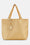 Tote Bag Geflochten - Golden Nugget Golden Nugget Metallic