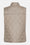 Quilted Short Vest - Greige