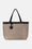 Große Beach Bag - Sand Pile Black