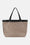 Große Beach Bag - Sand Pile Black