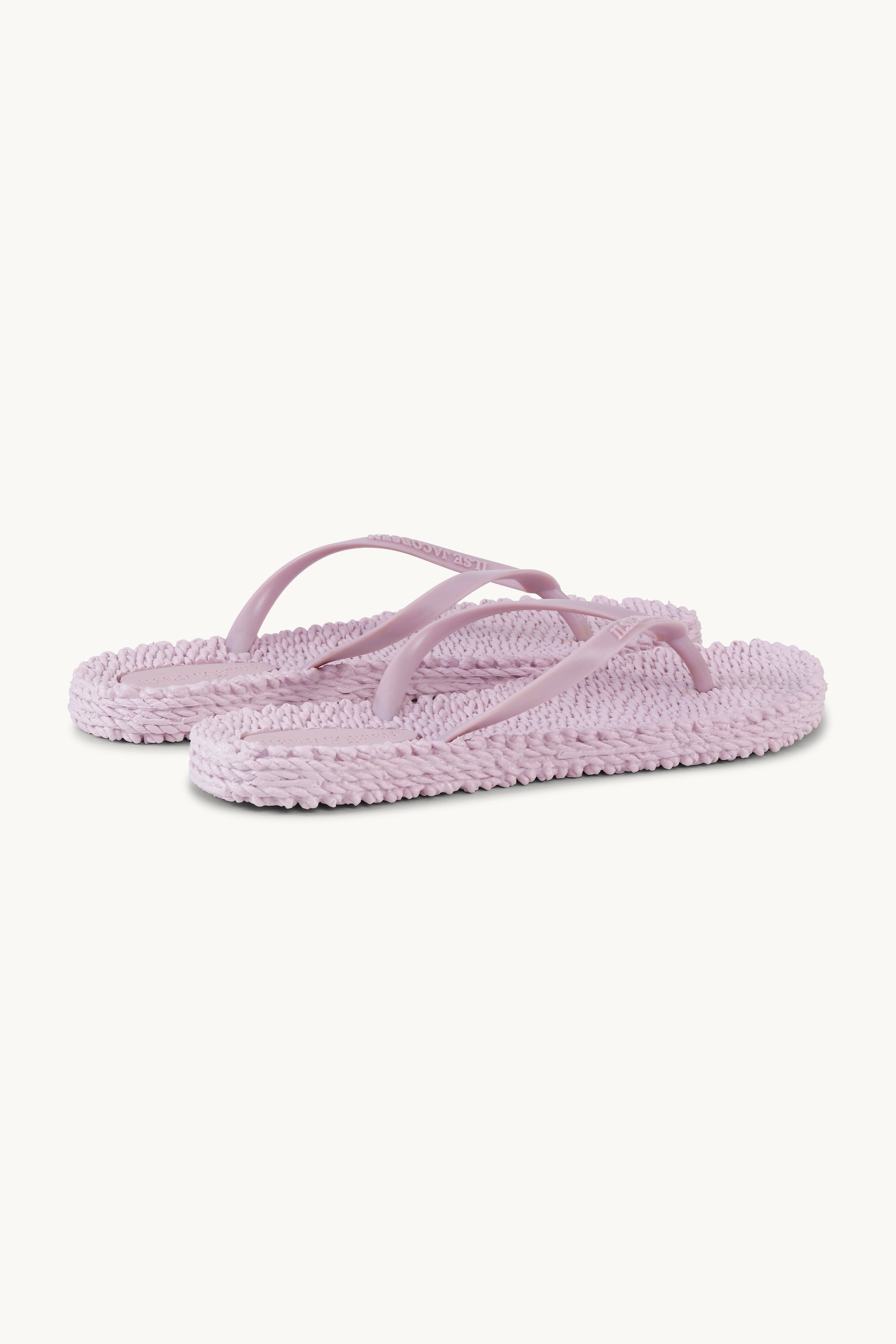 Flip Flops With Logo - Mauve Shadows