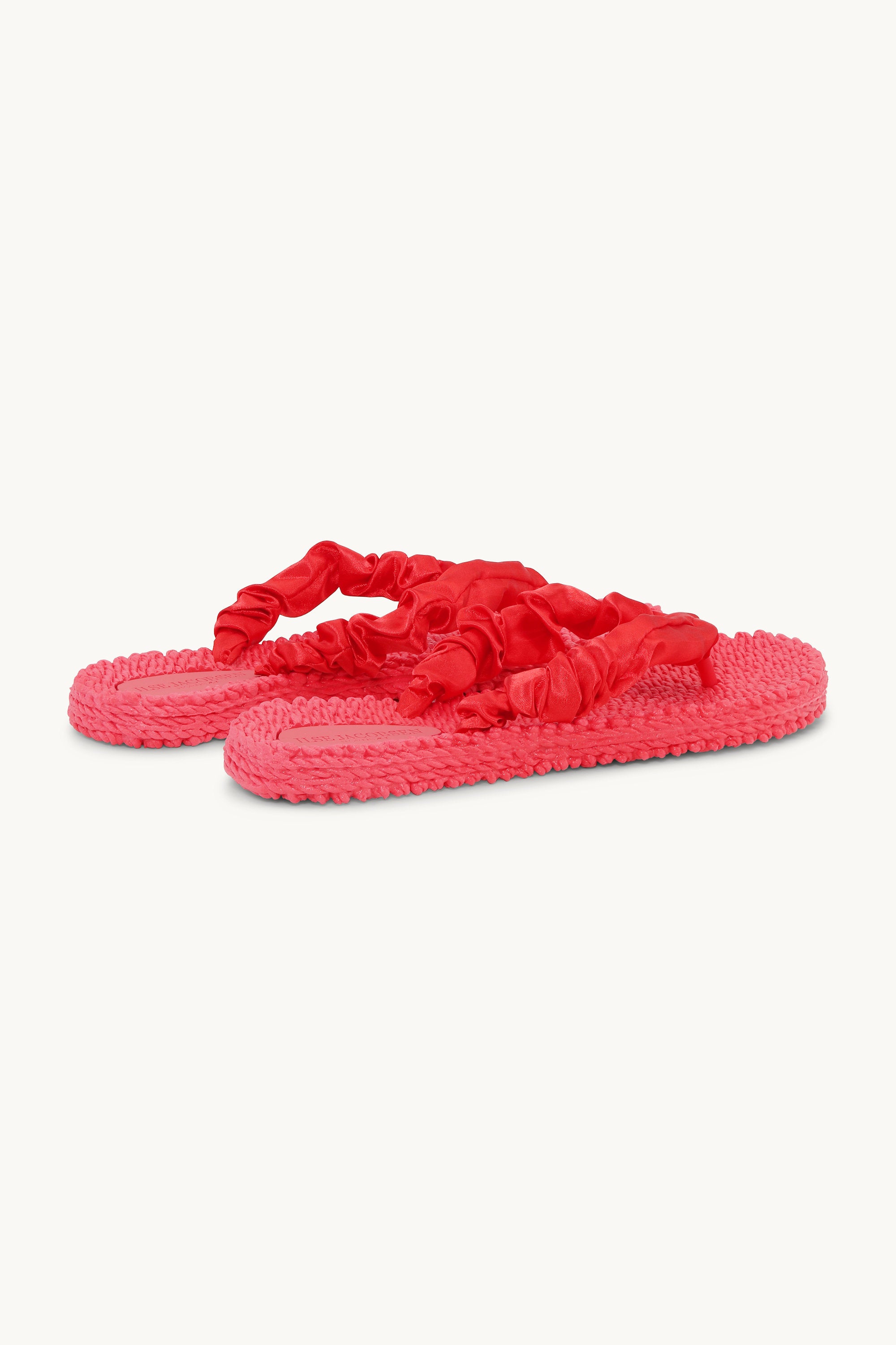 Flip-flops Fabric - Raspberry