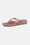Plateau Flip-Flops Metallic - Rose Gold