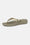 Plateau Flip-Flops Metallic - Platin