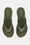 Plateau Flip-Flops Glitter - Army