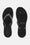 Plateau Flip-Flops Glitzersteine - Black