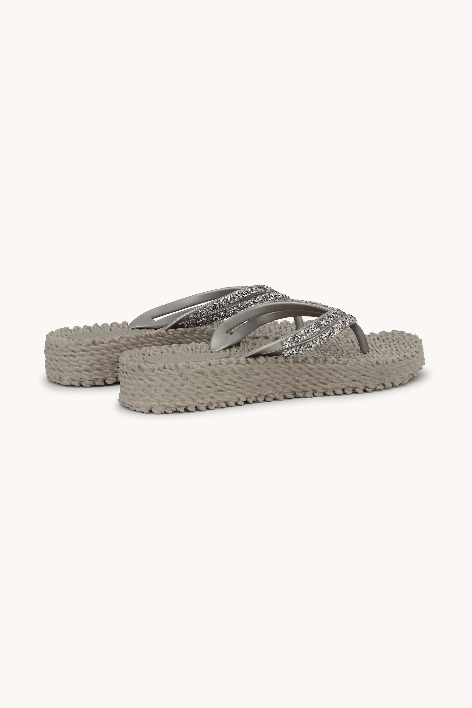 Plateau Flip-Flops Glitzersteine - Atmosphere