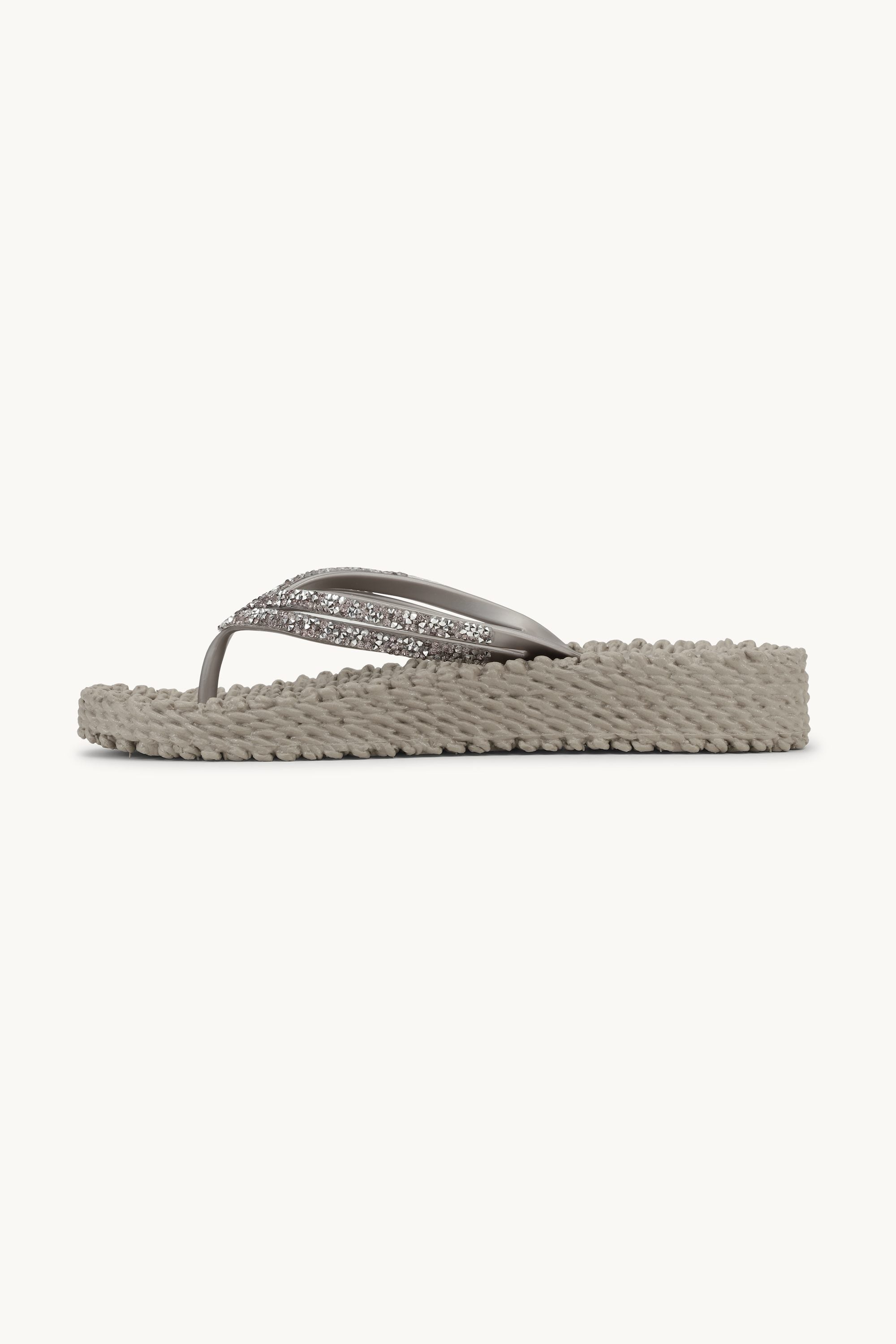 Plateau Flip-Flops Glitzersteine - Atmosphere