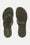 Plateau Flip-Flops Glitzersteine - Army