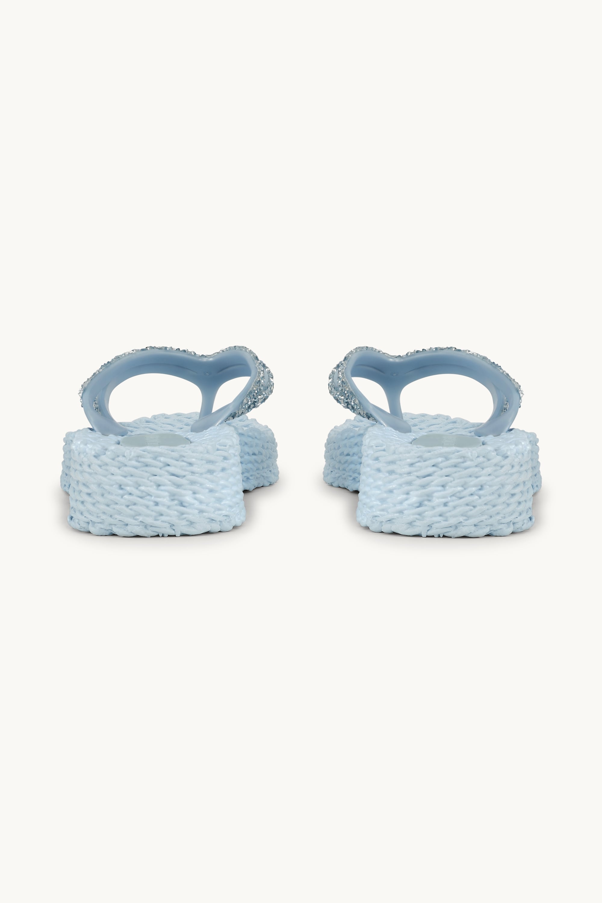 Plateau Flip-Flops Glitzersteine - Blue Bell