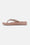 Plateau Flip-Flops Glitzersteine - Misty Rose