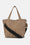 Crossbody Shopper Tasche - Greige