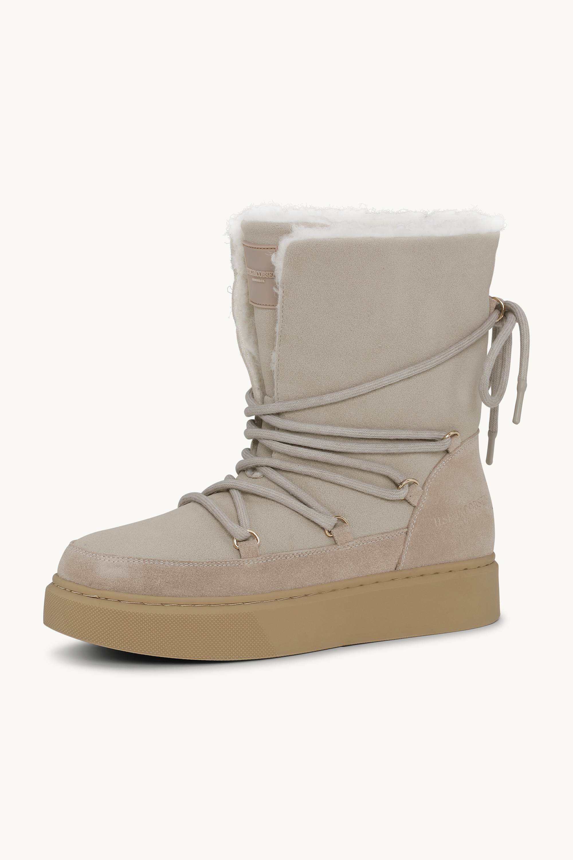 Winterstiefel mit Schnürung - Atmosphere Natural