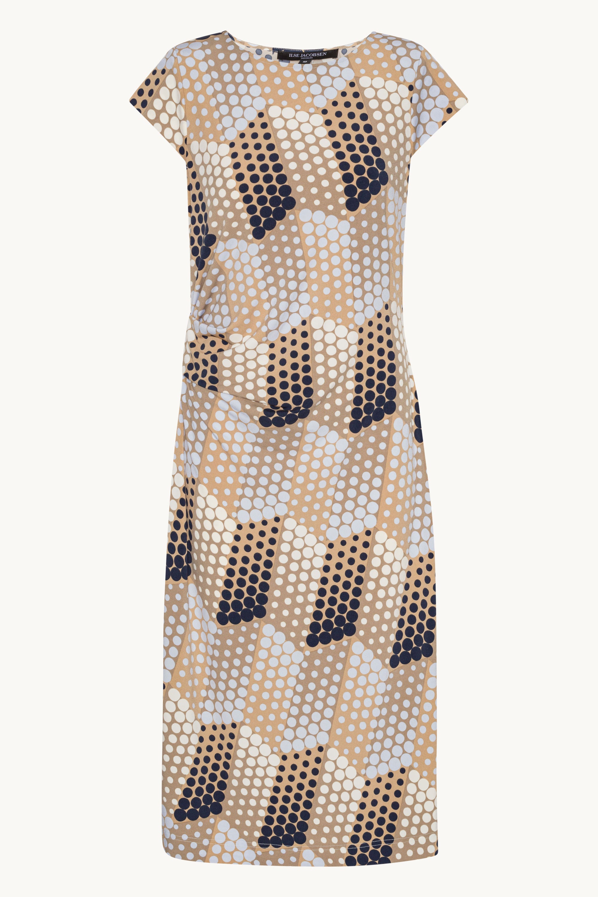 Midikleid Twist - Blue Grafic Dot