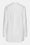 Klassisches Hemd Verlängertes Rückenteil - White