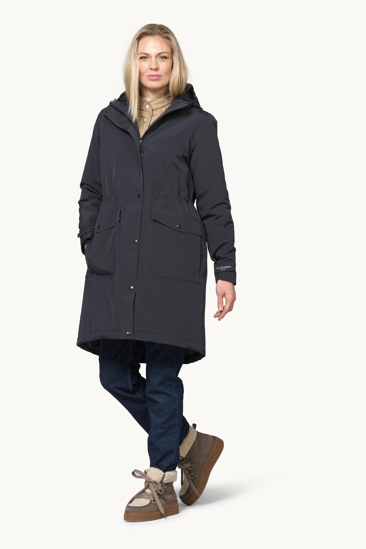 Softshell-Regenmantel - Black