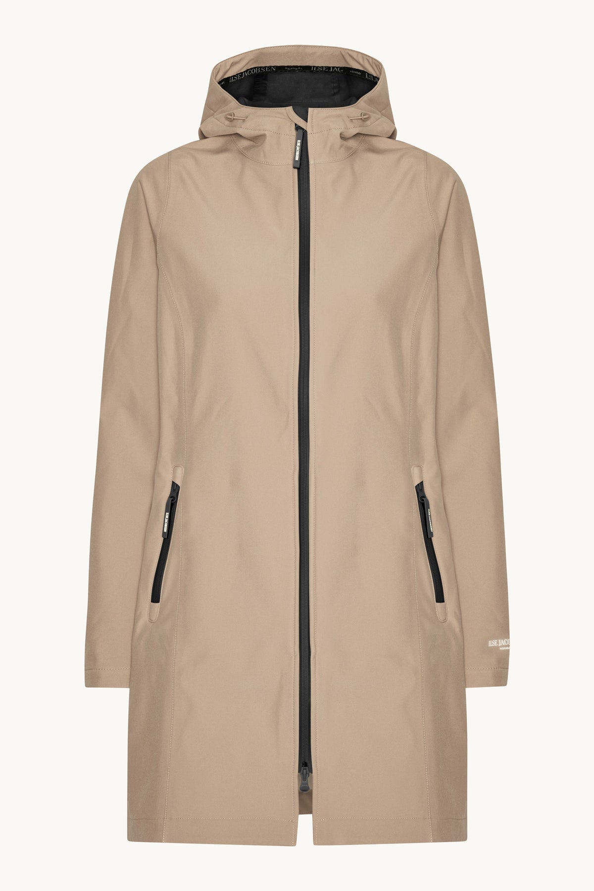 Softshell-Regenmantel - Greige