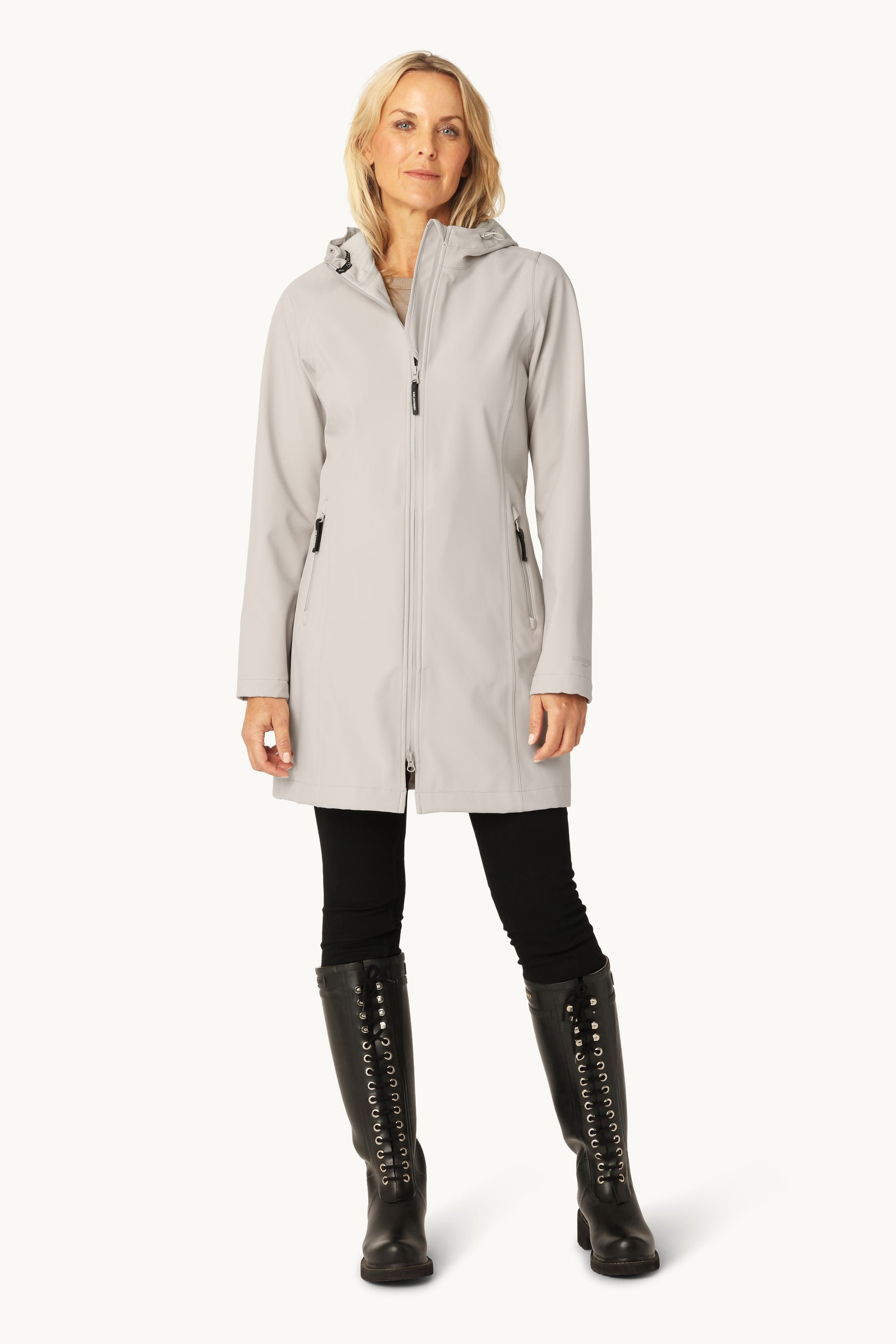 Softshell Regenmantel - Chateau Gray