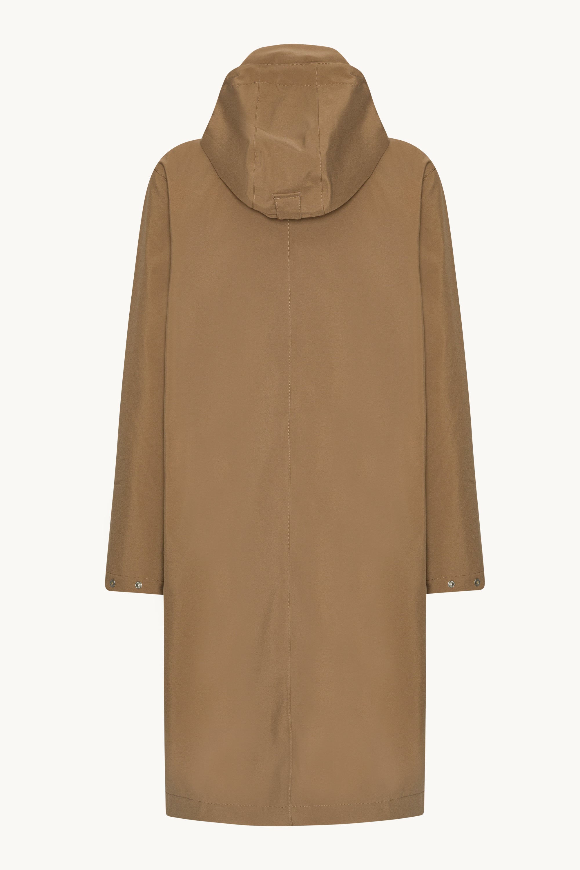 Long Softshell Raincoat - Mocca