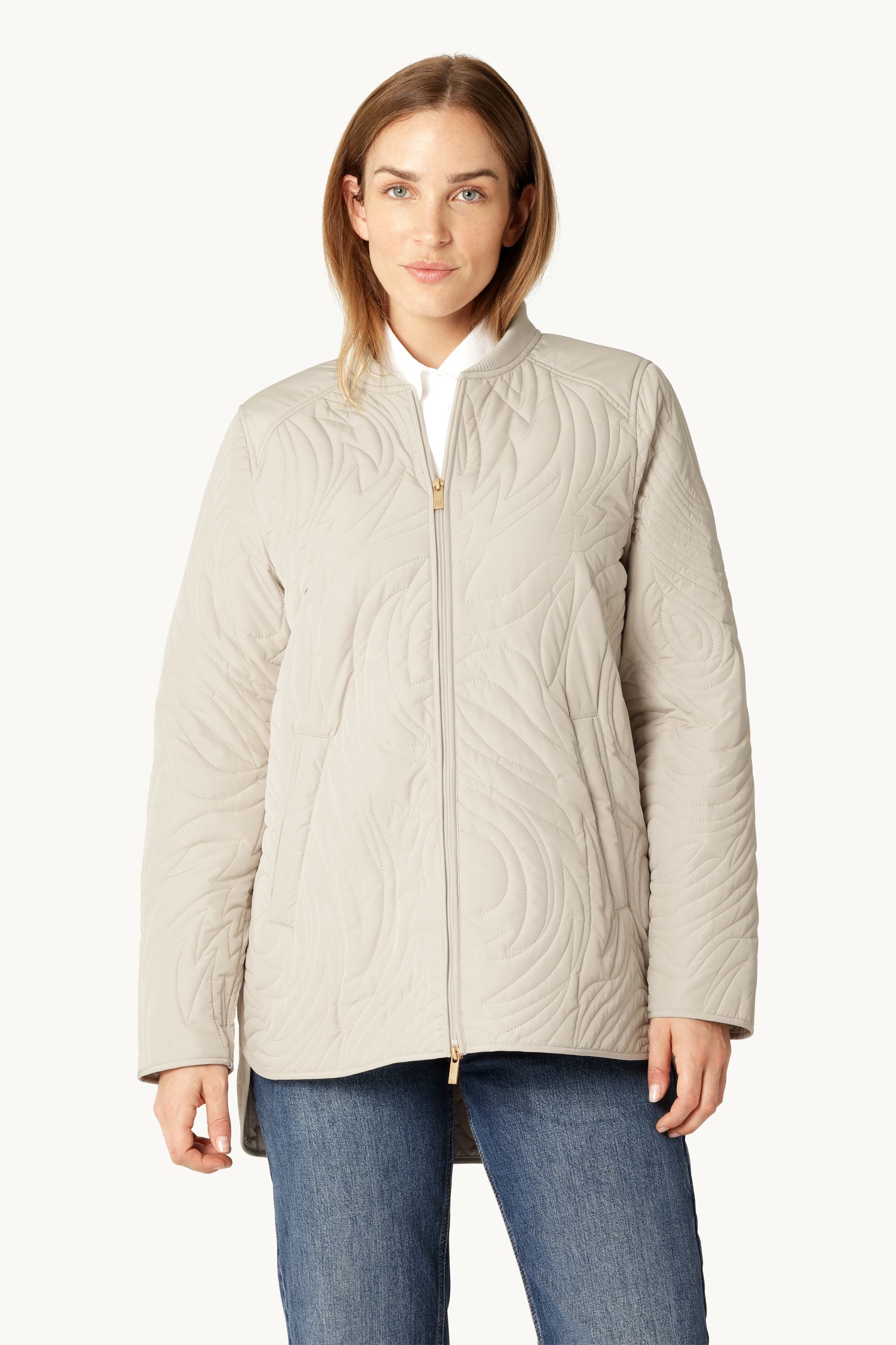 Kurze Steppjacke - Kit