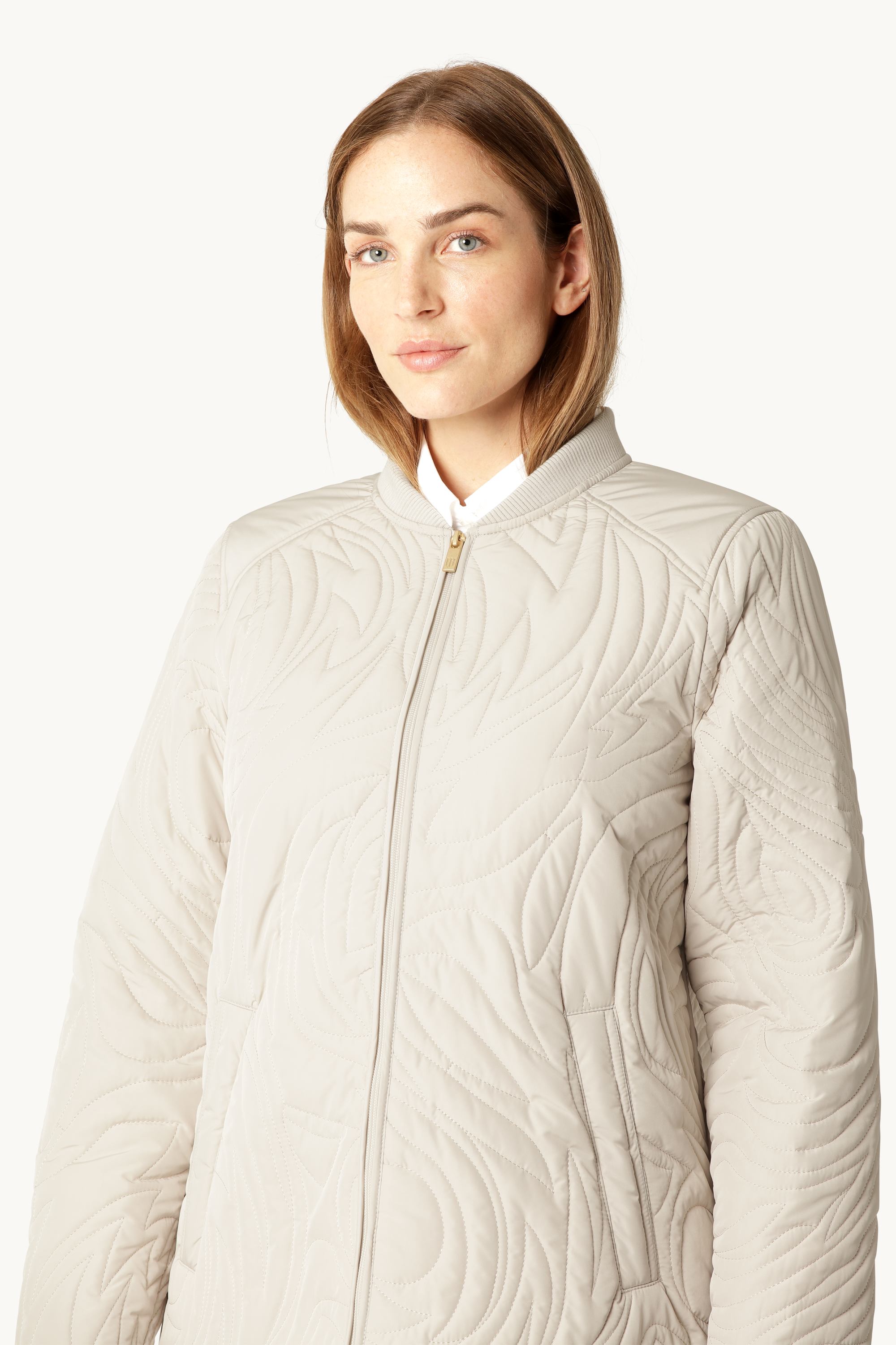 Kurze Steppjacke - Kit