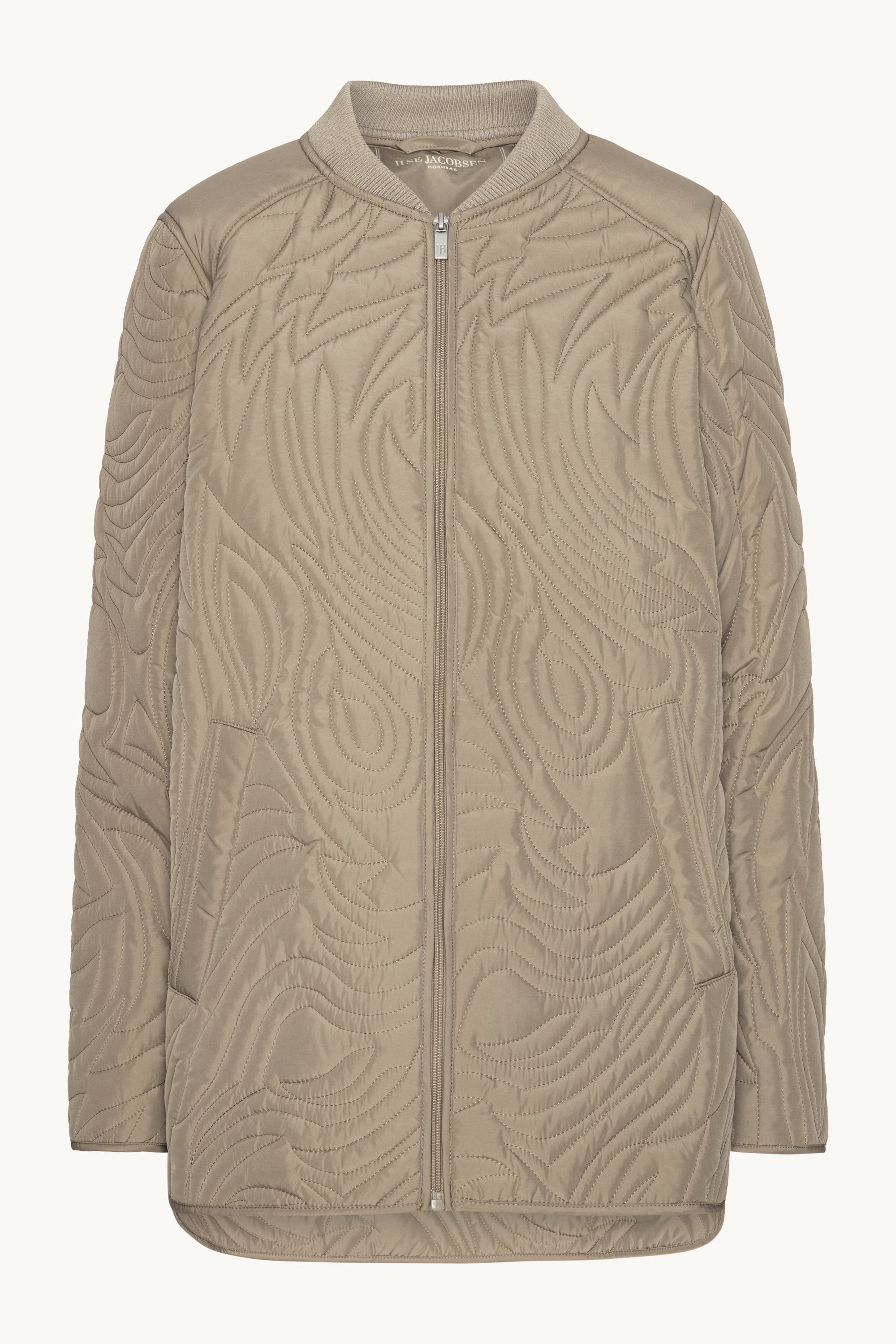 Kurze Steppjacke - Coriander