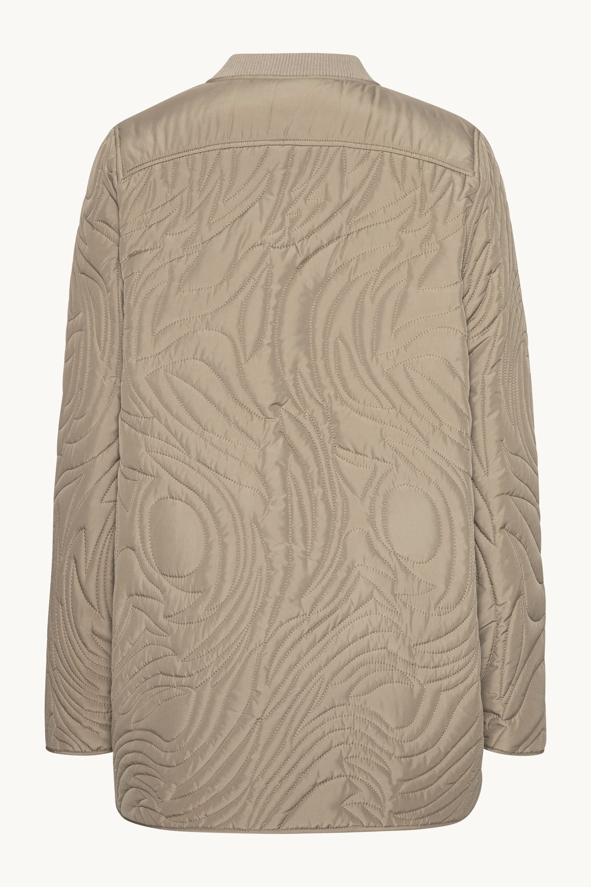 Kurze Steppjacke - Coriander