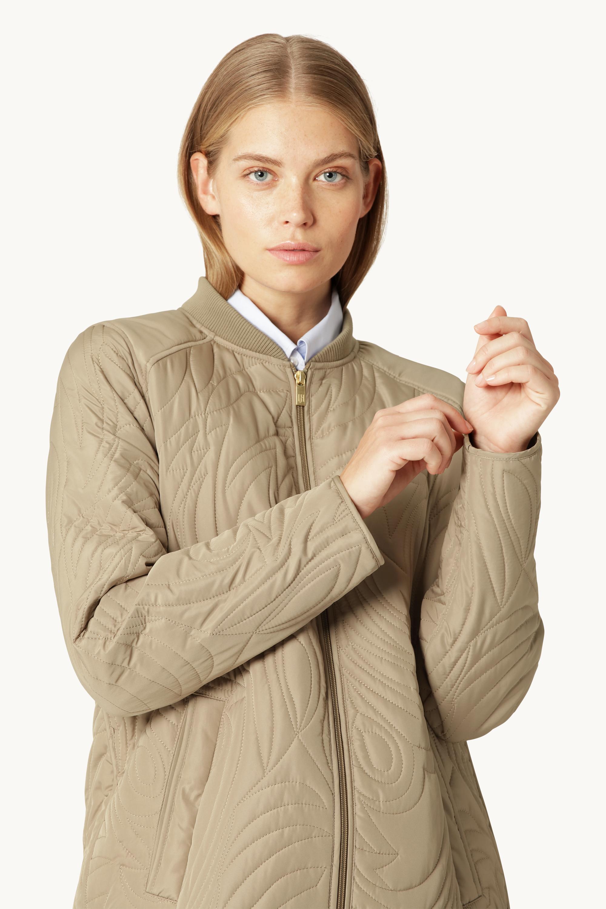 Steppjacke - Greige